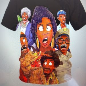 Martin Laurence different characters shirt.